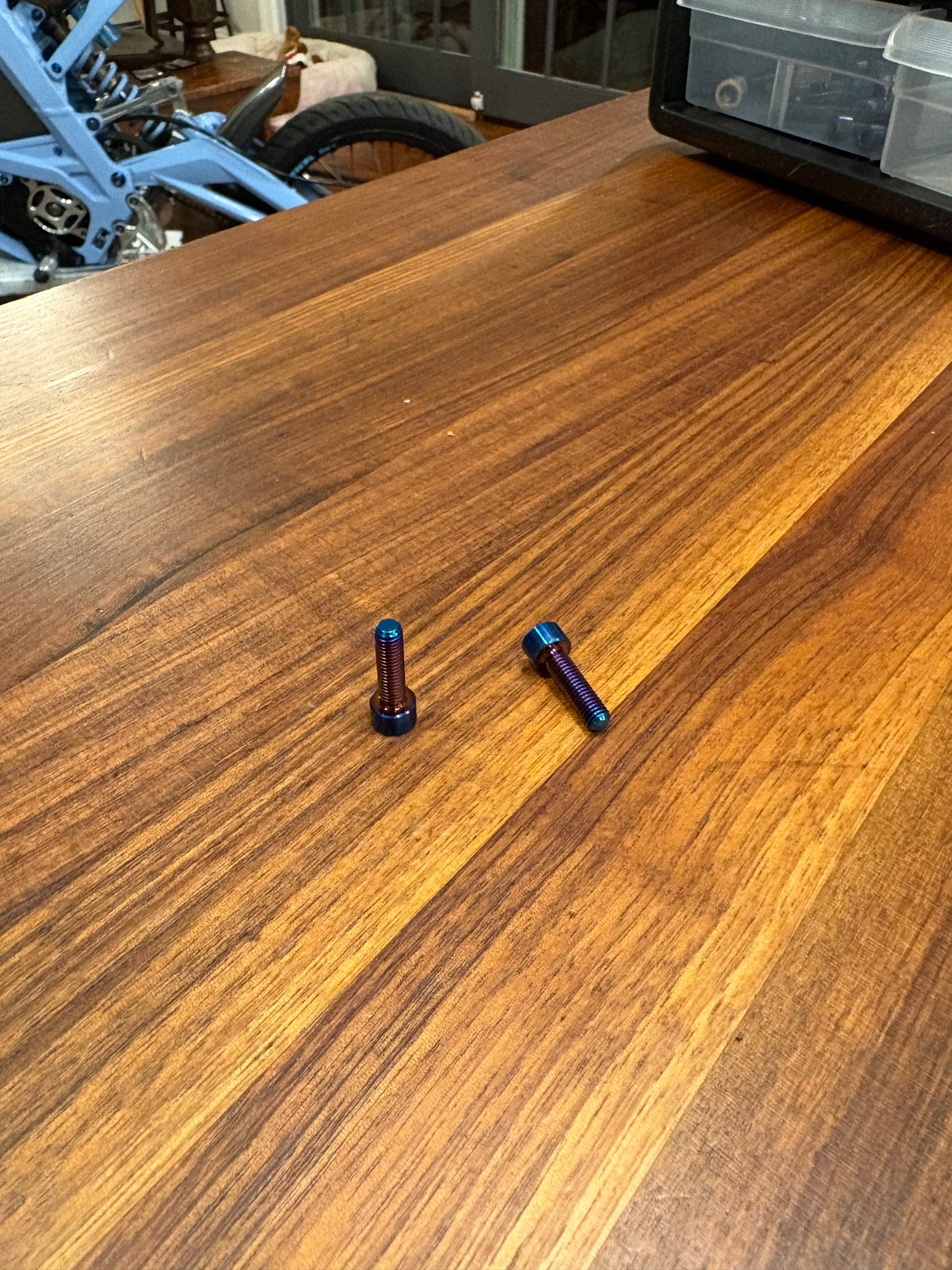 Prickly S2 Mount Titanium Bolts (set of 2)