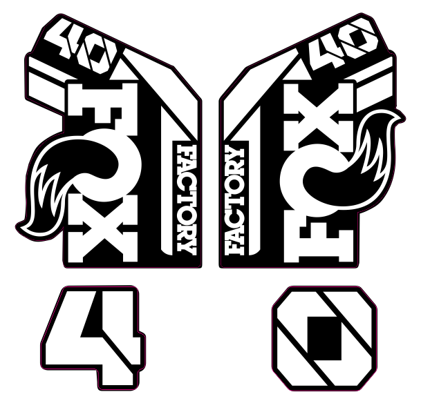 FOX 40 Decal