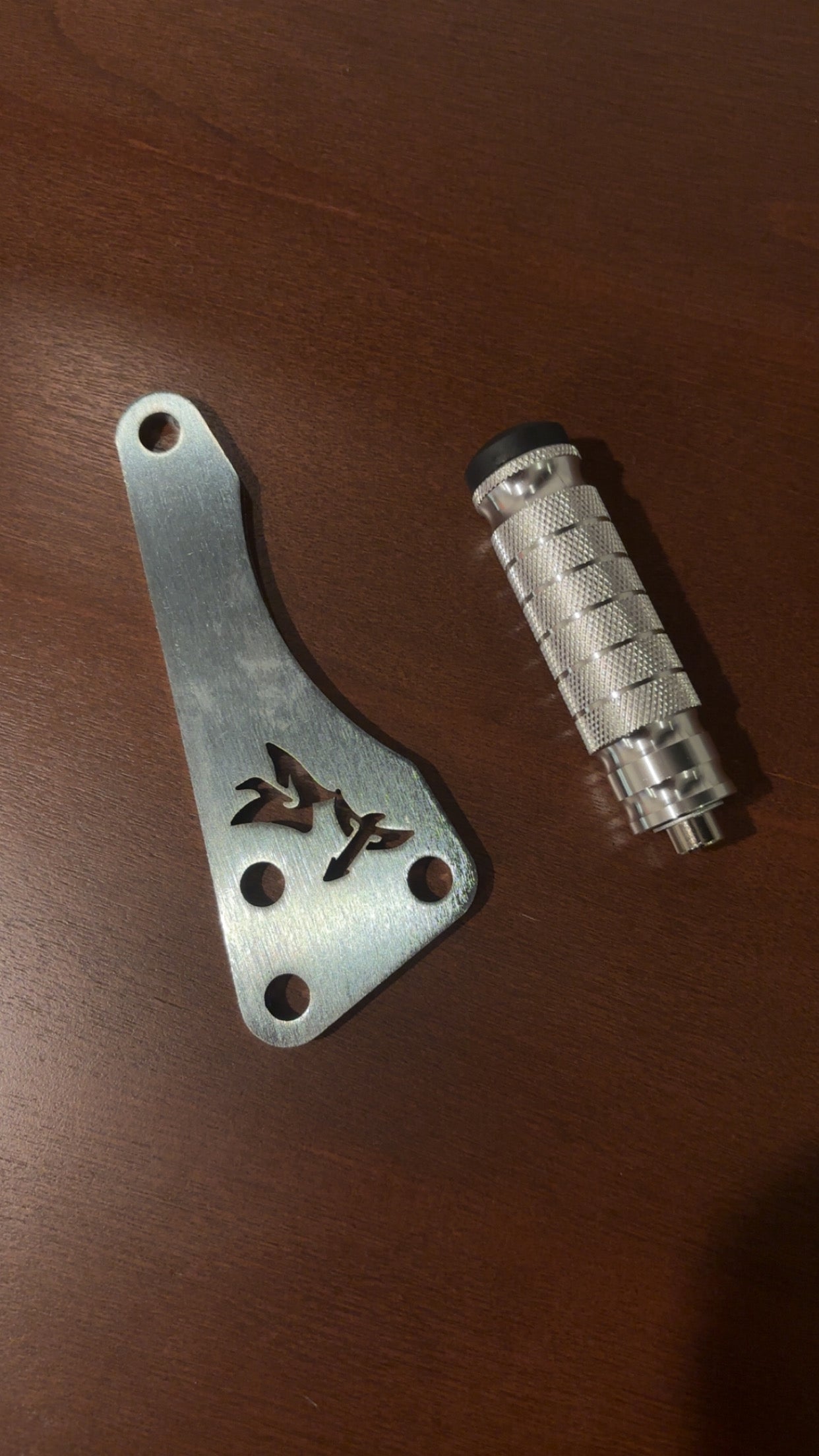 TG Racing Talaria X3 footlock and bracket