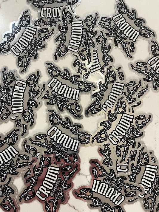 Crown Motorsports Sticker pack