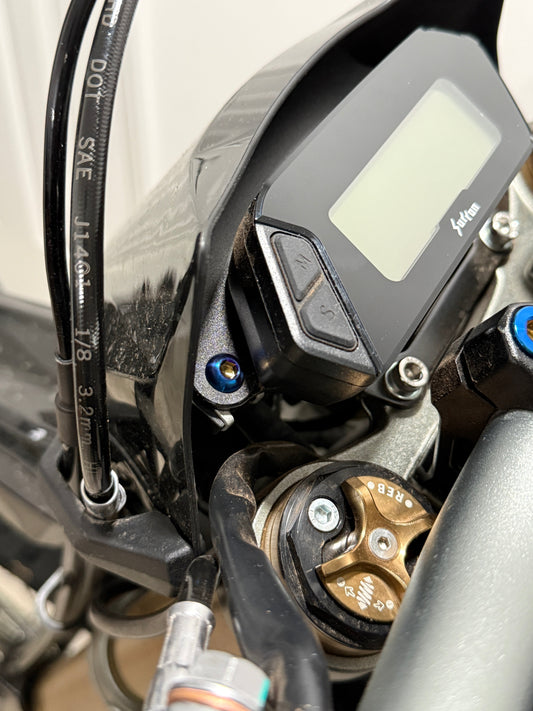 Ultra Bee Dashboard Titanium Bolts (set of 2)