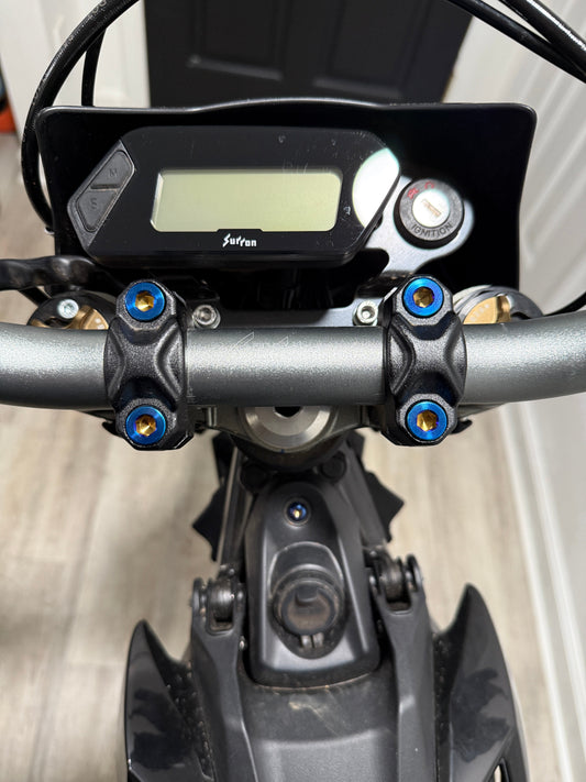 Ultra Bee Direct Mount Titanium Bolts (set of 4)