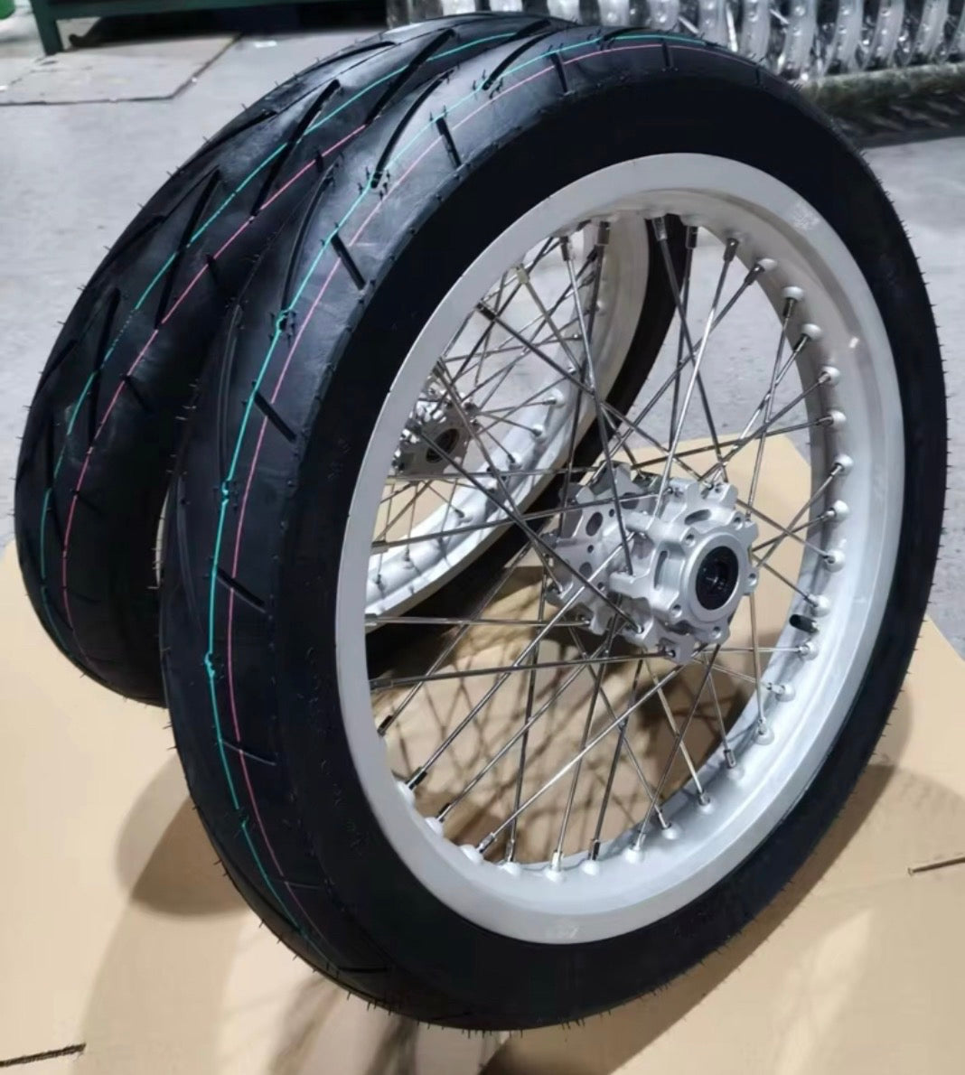 Supermoto Wheel Set For Surron LBX/E Ride Pro SS 2.0/79Bike