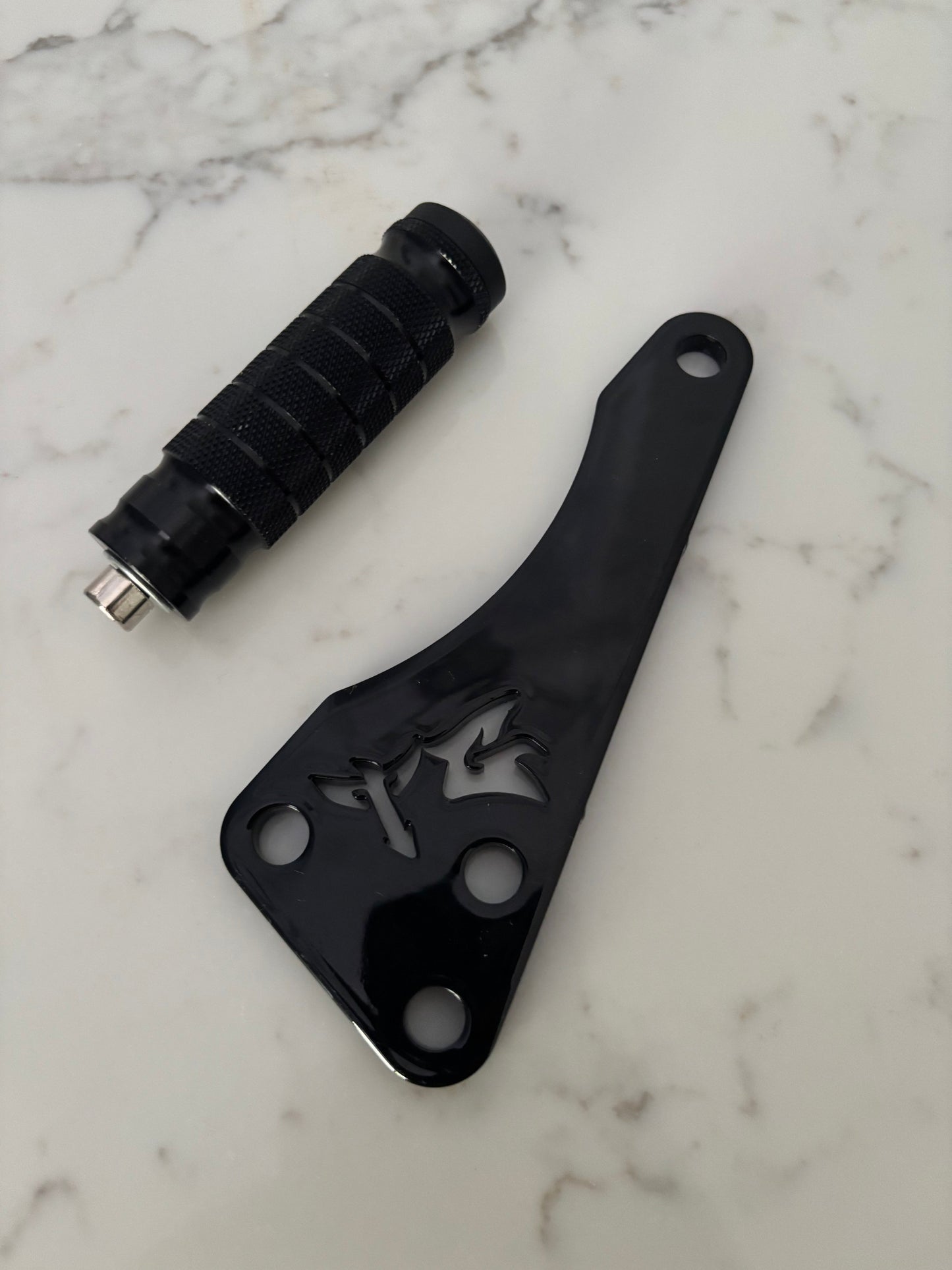 TG Racing Talaria X3 footlock and bracket