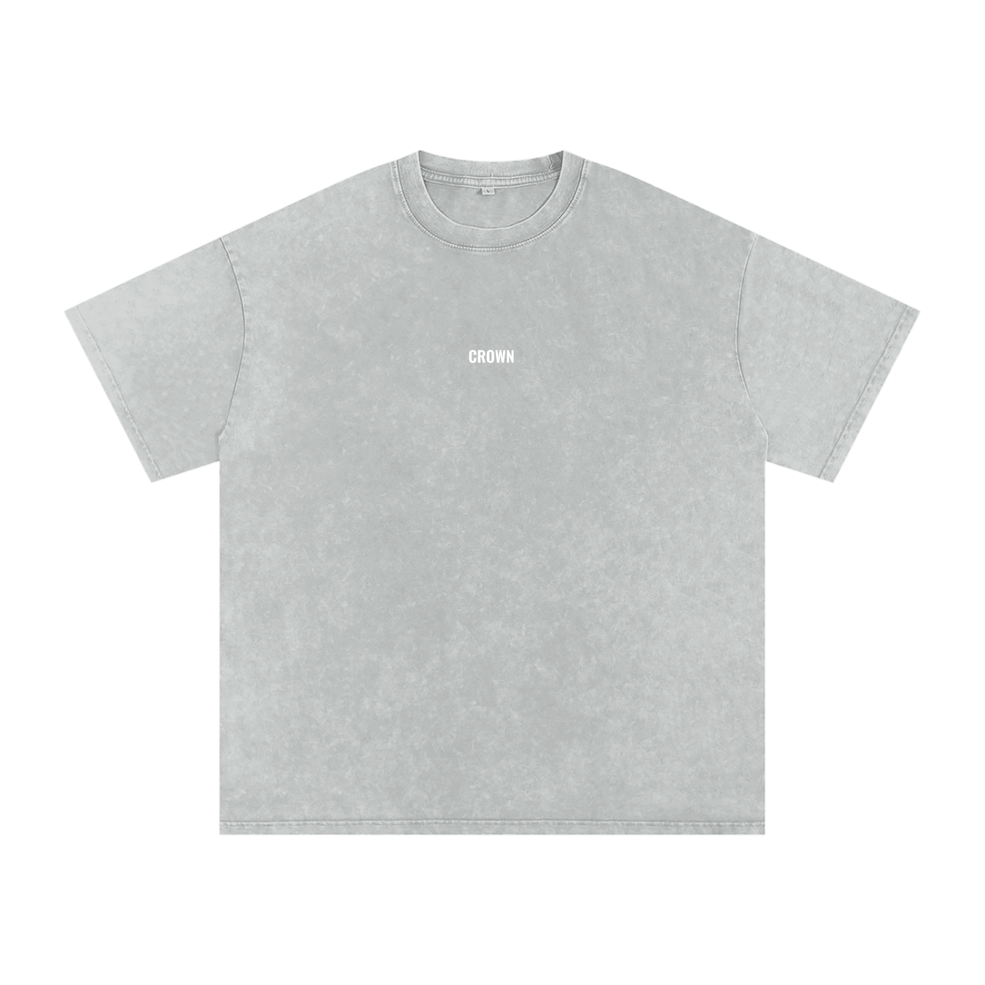 Crown Motorsports Grey Washed Tee