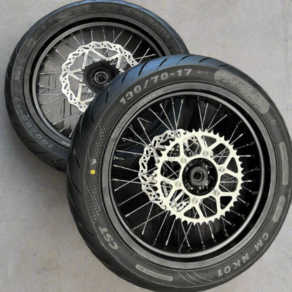 Ultra Bee Supermoto Wheel Set