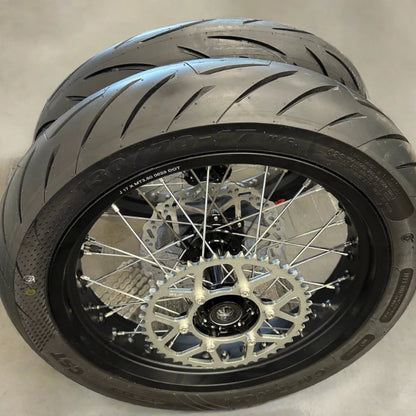 Ultra Bee Supermoto Wheel Set